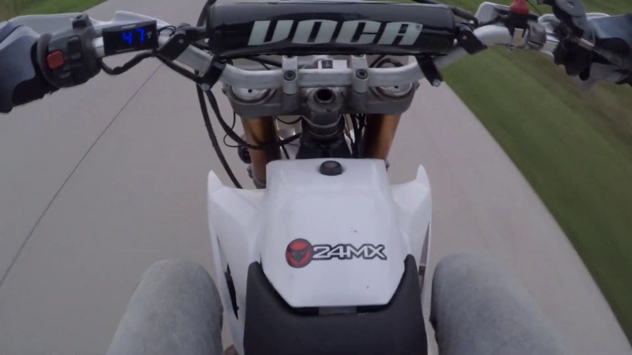 Derbi 70cc Metrakit Pro Race 3 - Open throttle