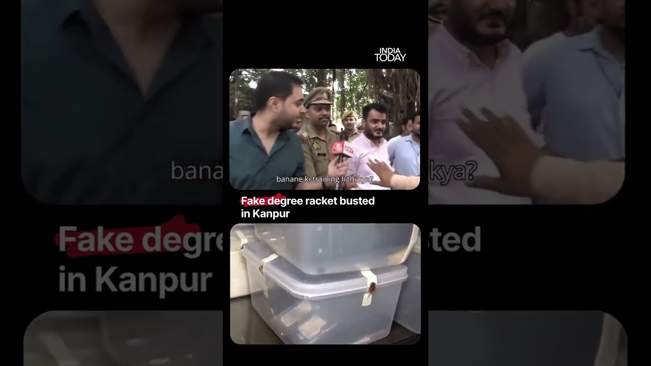 VIRAL | Kanpur Fake Degree Racket Busted: Police Seize Certificate Forgery Setup #viral #kanpur