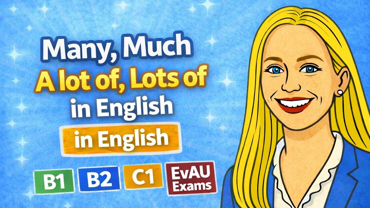 Much, Many, A Lot of и Lots of объяснены | Грамматика английского языка для уровней B1, B2, C1 + ...