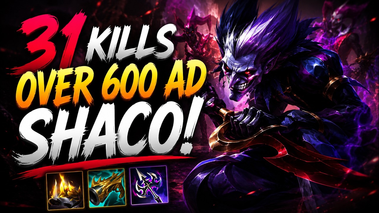 600 AD, 31 Kills, 91 Hubris Stacks Emerald Ranked [League of Legends] Full Gameplay - Infernal Shaco