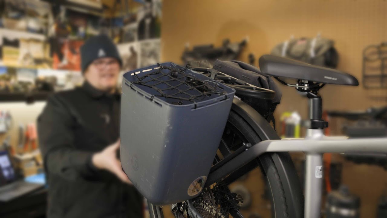 Rack Mounted Storage for the Tenways AGOX eBike