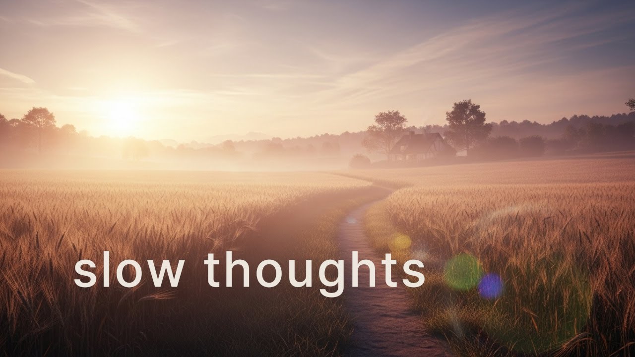 생각의 속도를 늦춰야 할 때 듣는 음악 | Slow Thoughts