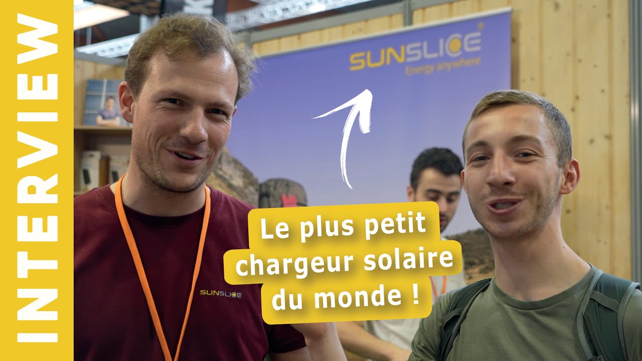 Interview SUNSLICE : des panneaux solaires innovants - SURVIVAL EXPO 2022