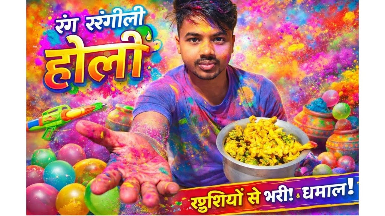 “इस बार की होली ने सबको चौंका दिया! 😱 | Holi Vlog 2026”#Holi2026 #HappyHoli #HoliVlog #HoliSpecial