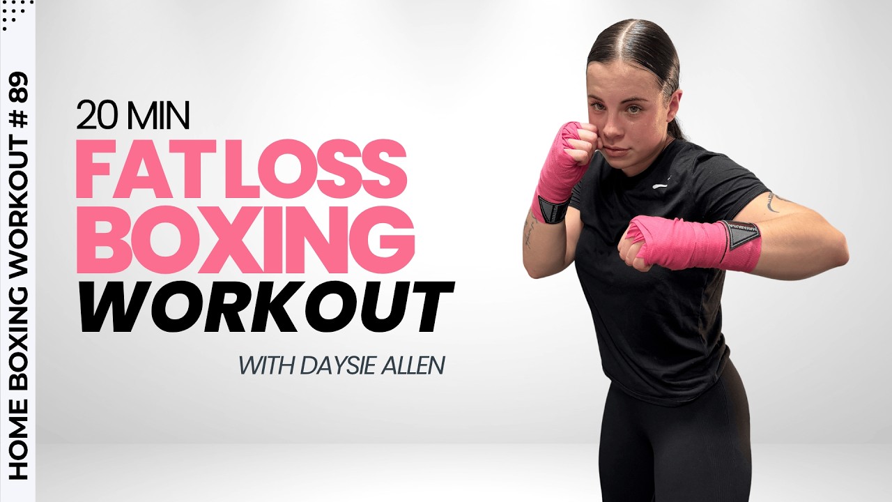 Beginner Boxing Workout for Fat Loss and Toning in Just 20 Minutes