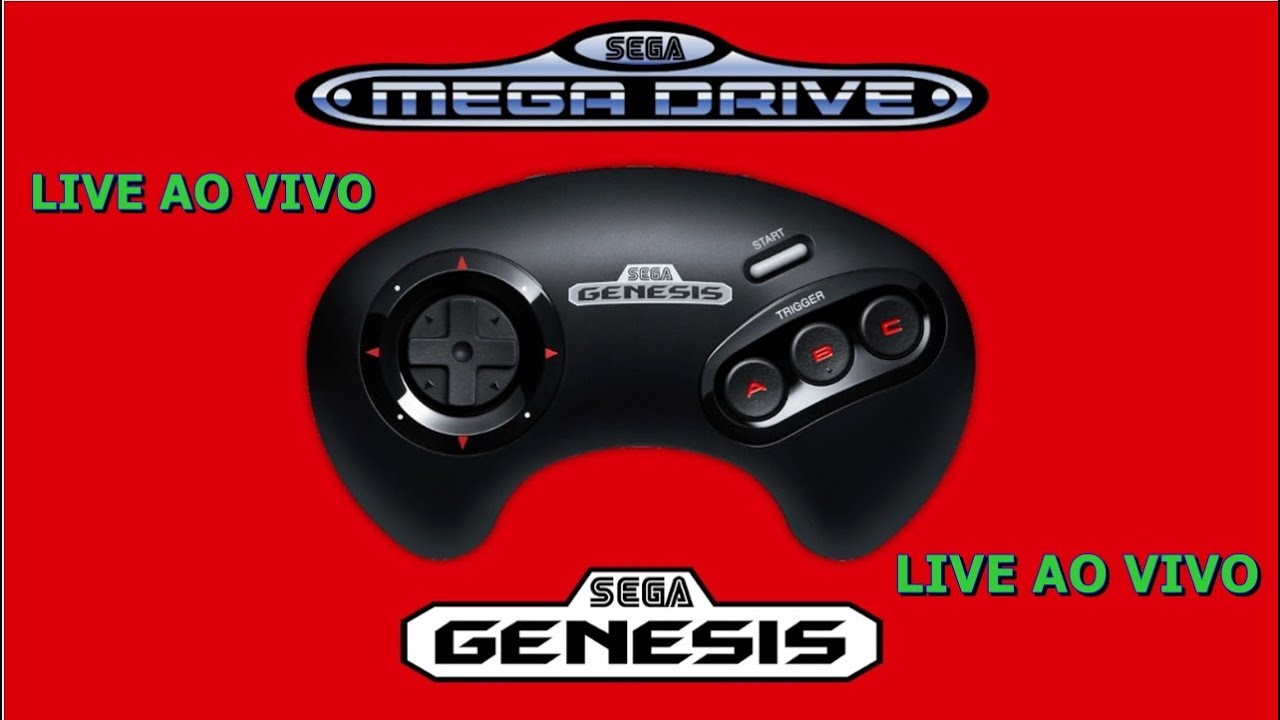 🕹️🎮 JOGANDO MEGA DRIVE - AO VIVO🎮🕹️