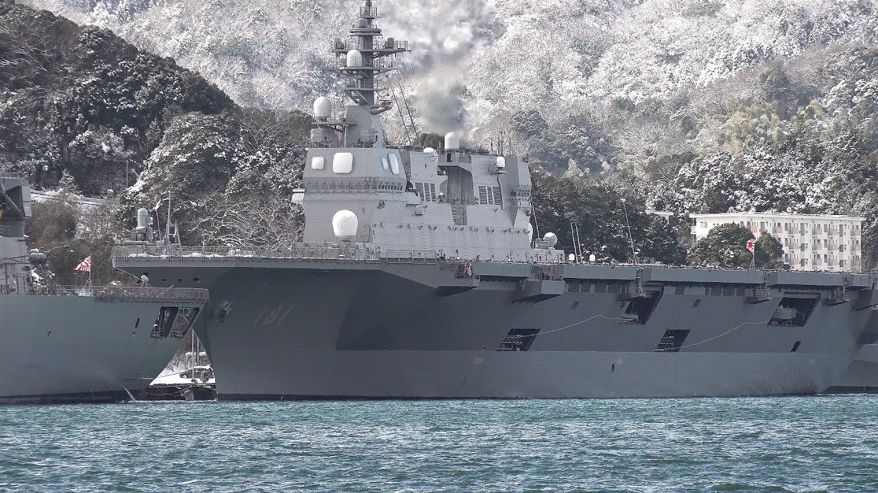 2025海上自衛隊・舞鶴基地 空母KAGA 「2月08日（土）KAGAさんは演習外出中🙄‼雪の舞鶴基地を撮影してきた☃️‼」④