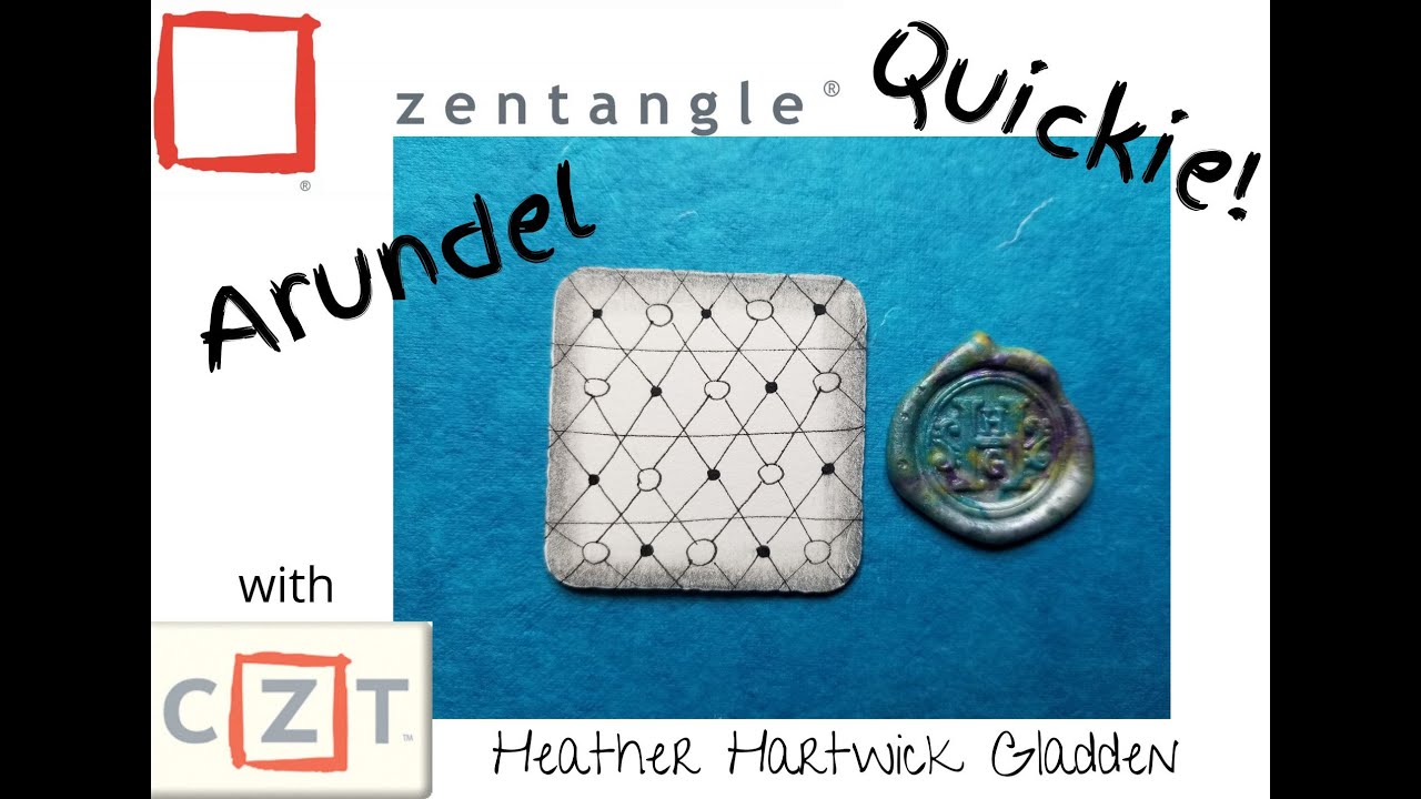 Arundel | Zentangle® Quickie