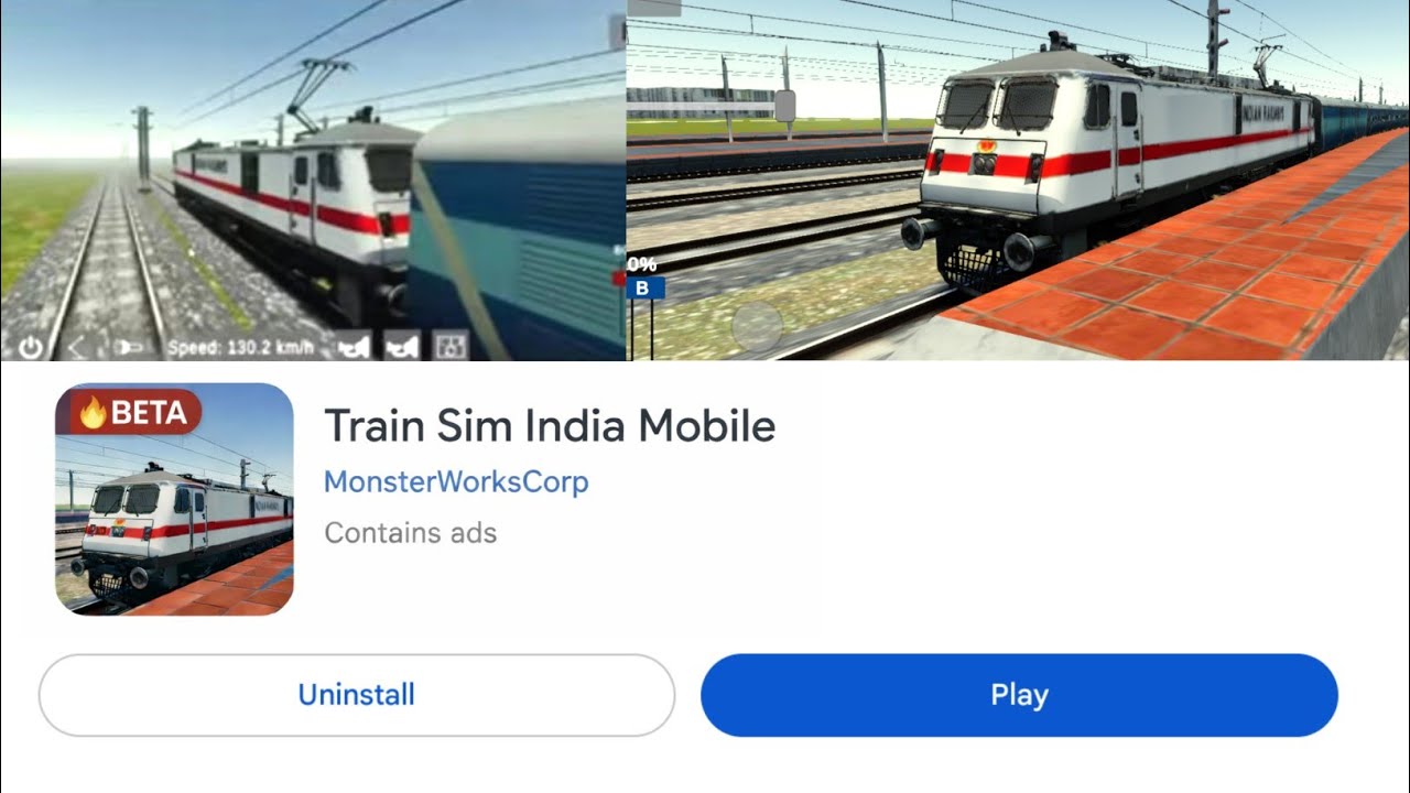 Train Sim India Mobile Game 🚆 | Android APK Download Update