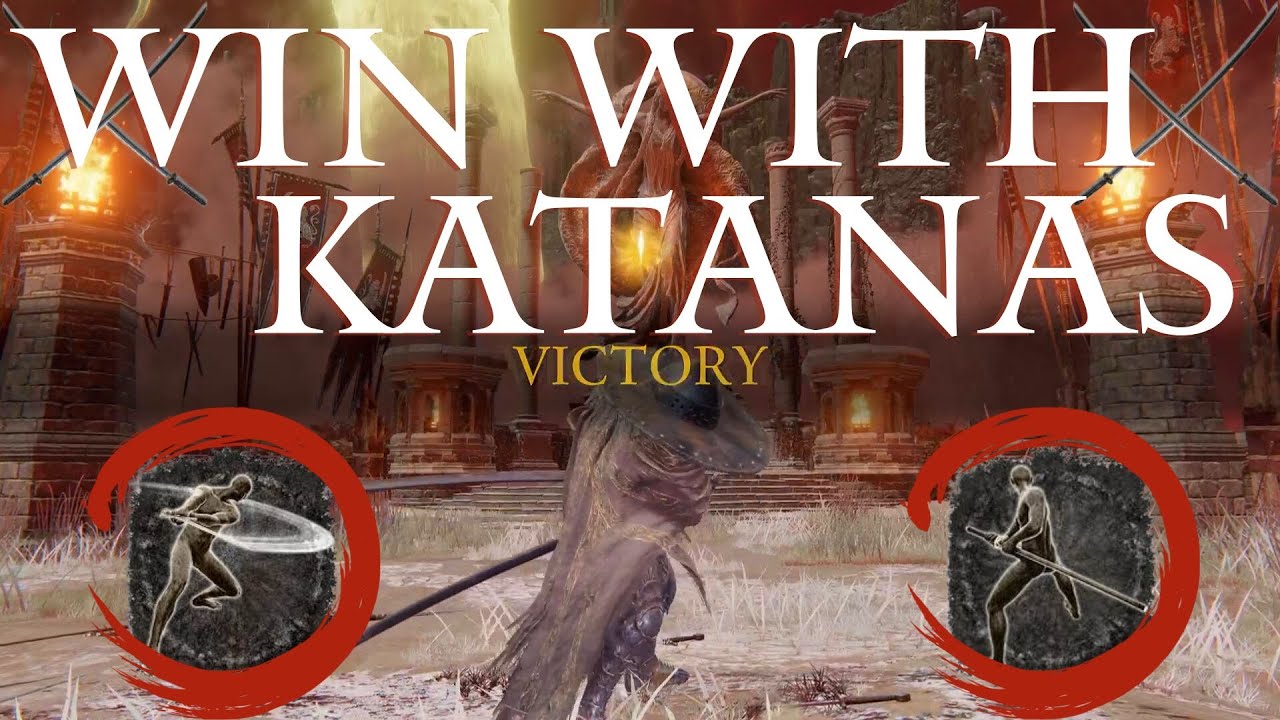Как использовать катаны — 90% побед в дуэлях | Elden Ring PvP