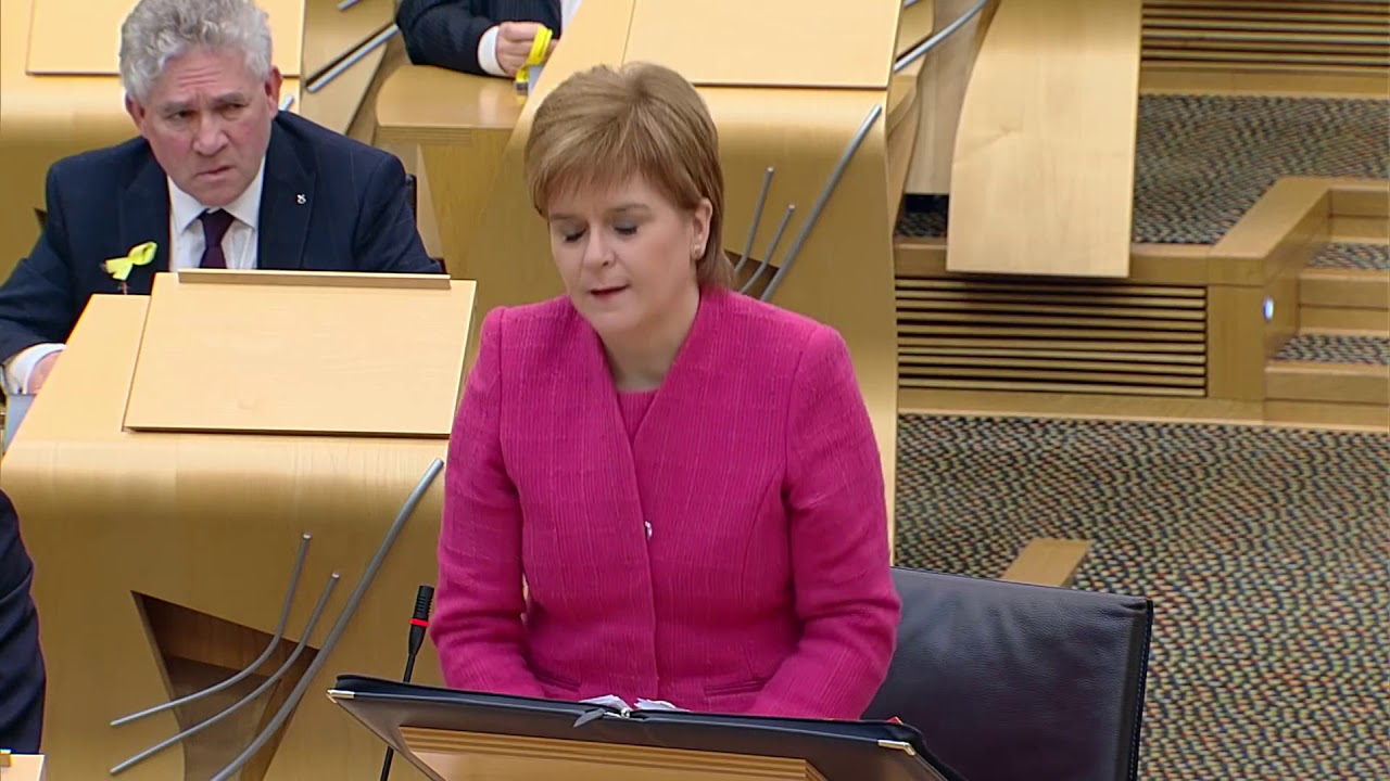 FMQs: Jamie Greene tells Nicola Sturgeon to get her ministers to respond to letters