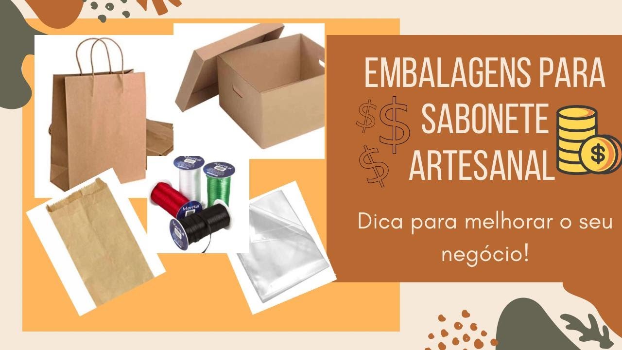 embalagem para sabonete artesanal
