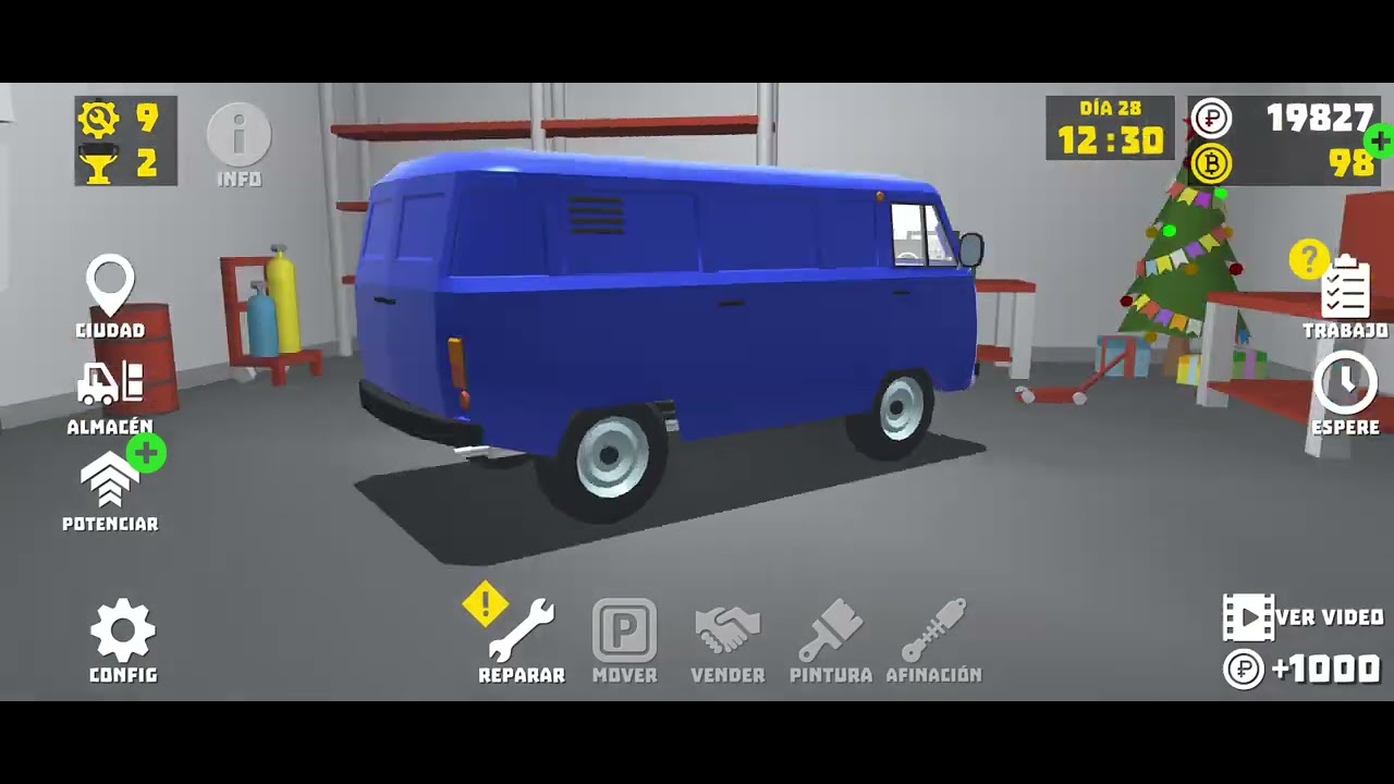 Reparando autos y demás (jugué un anuncio)