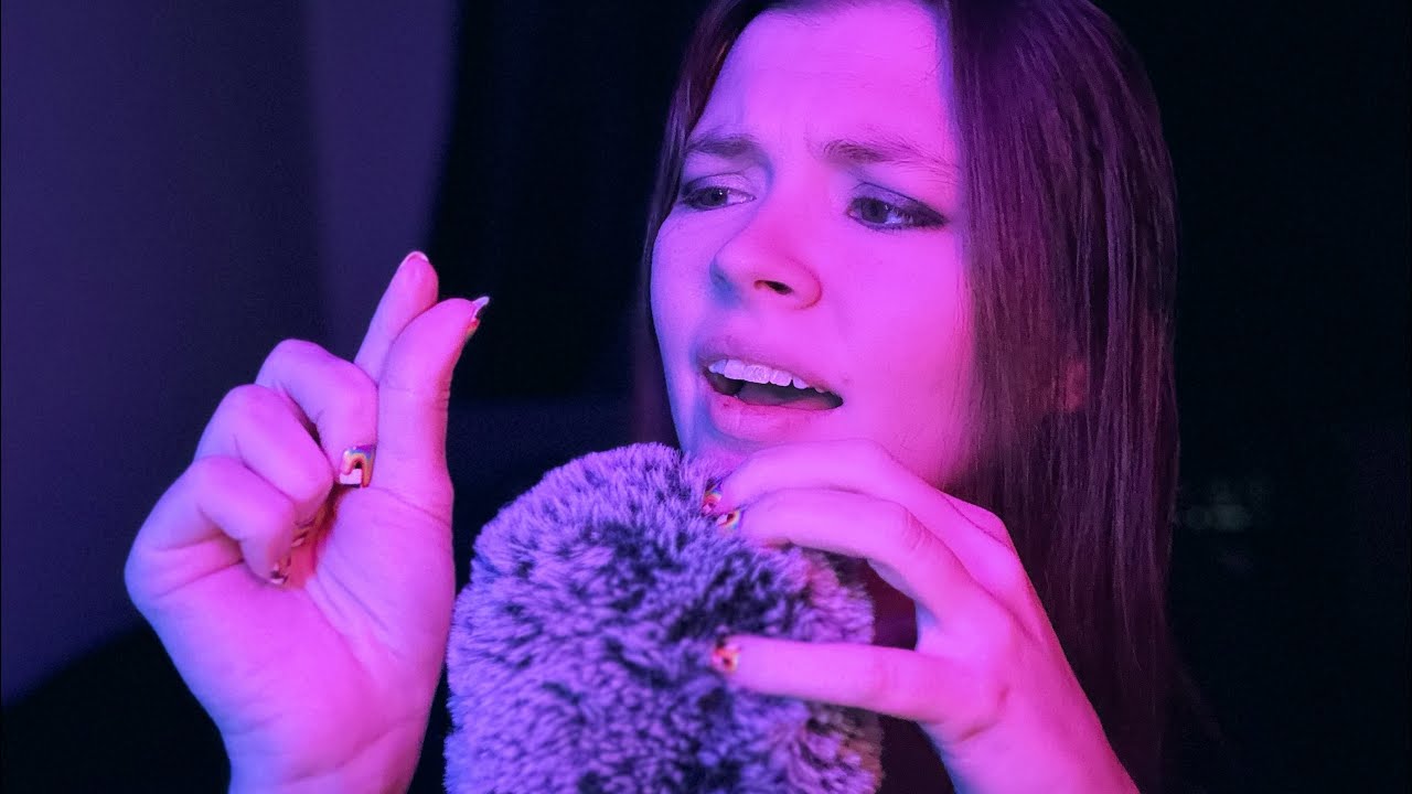 ASMR Aggressive Scalp Searching for Loud Mouth Sounds