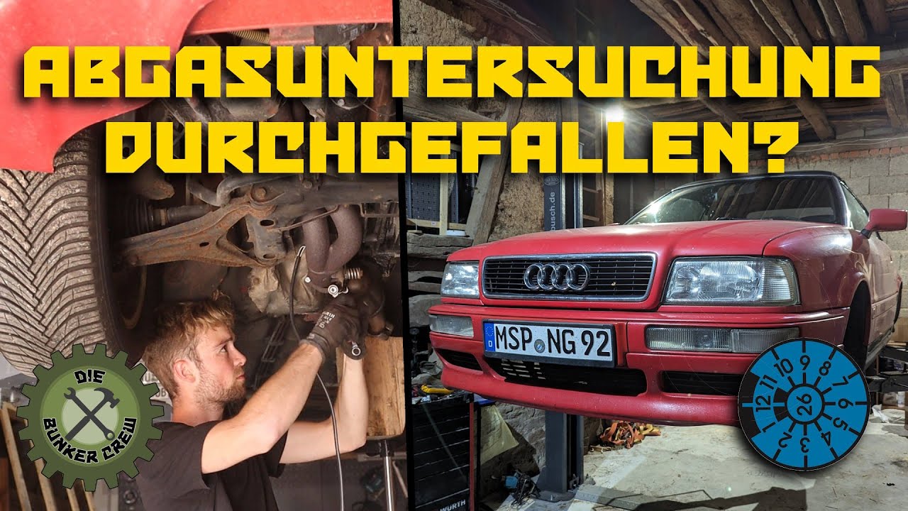 Probleme bei der Abgasuntersuchung? - Audi 80 Cabrio