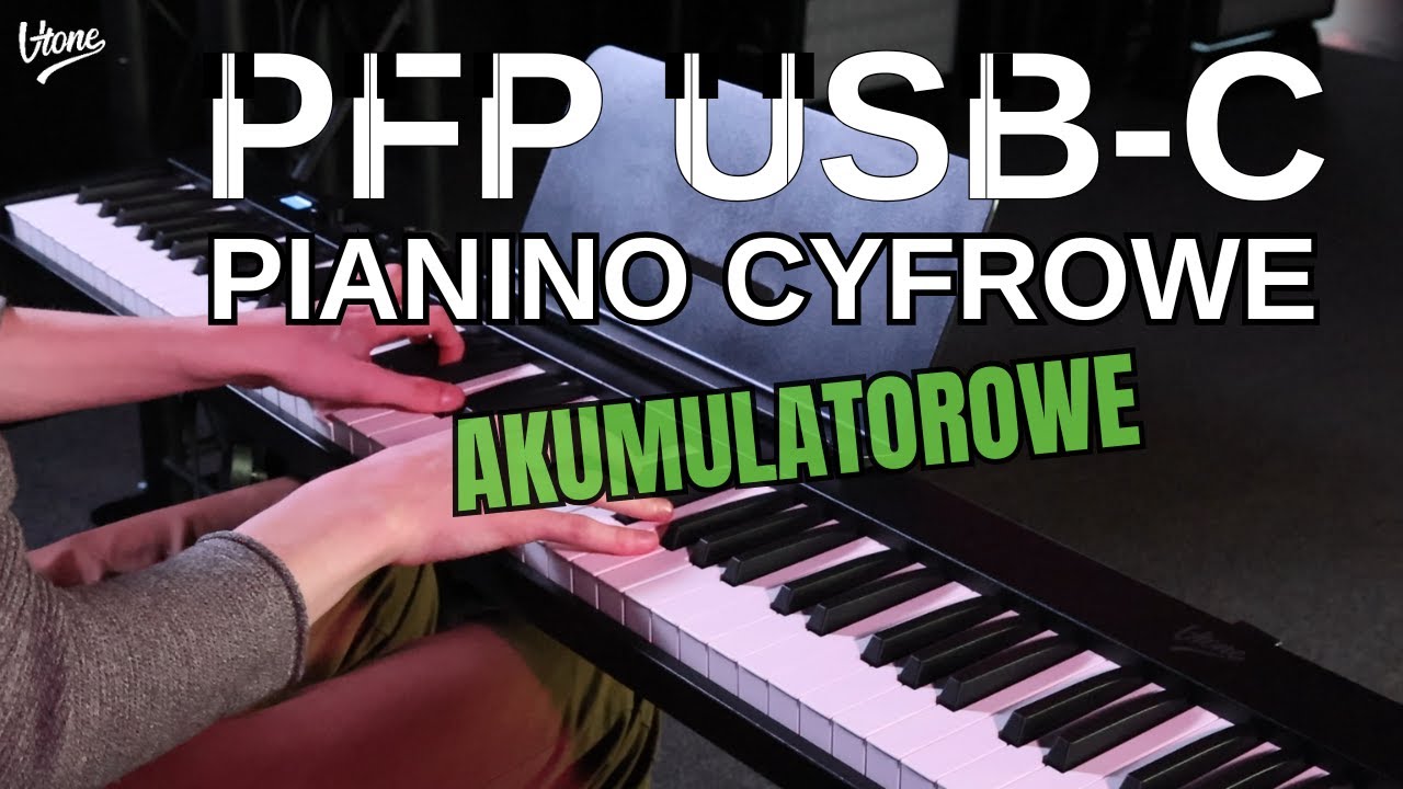 V TONE PFP - pianino cyfrowe AKUMULATOROWE!