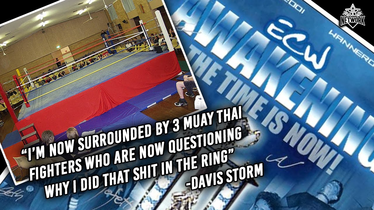 Davis Storm tells a funny story on the first ring EPW used for ECW Awakening | WZWA Network