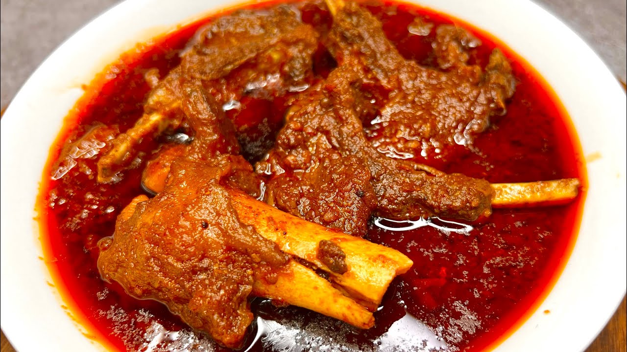 Mutton Rogan Josh | Kashmiri Mutton Rogan Josh | Rogan Josh Kashmiri Style | Lamb Rogan Josh