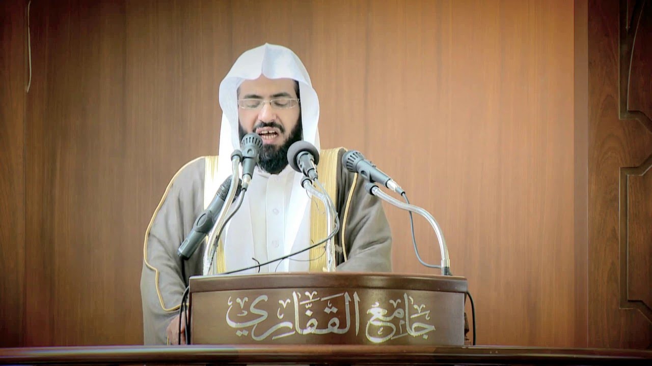حديث المشتاقين خطبة الجمعة ( على الطريقة النجدية )  في جامع القفاري للشيخ الدكتور ناصر الحمد