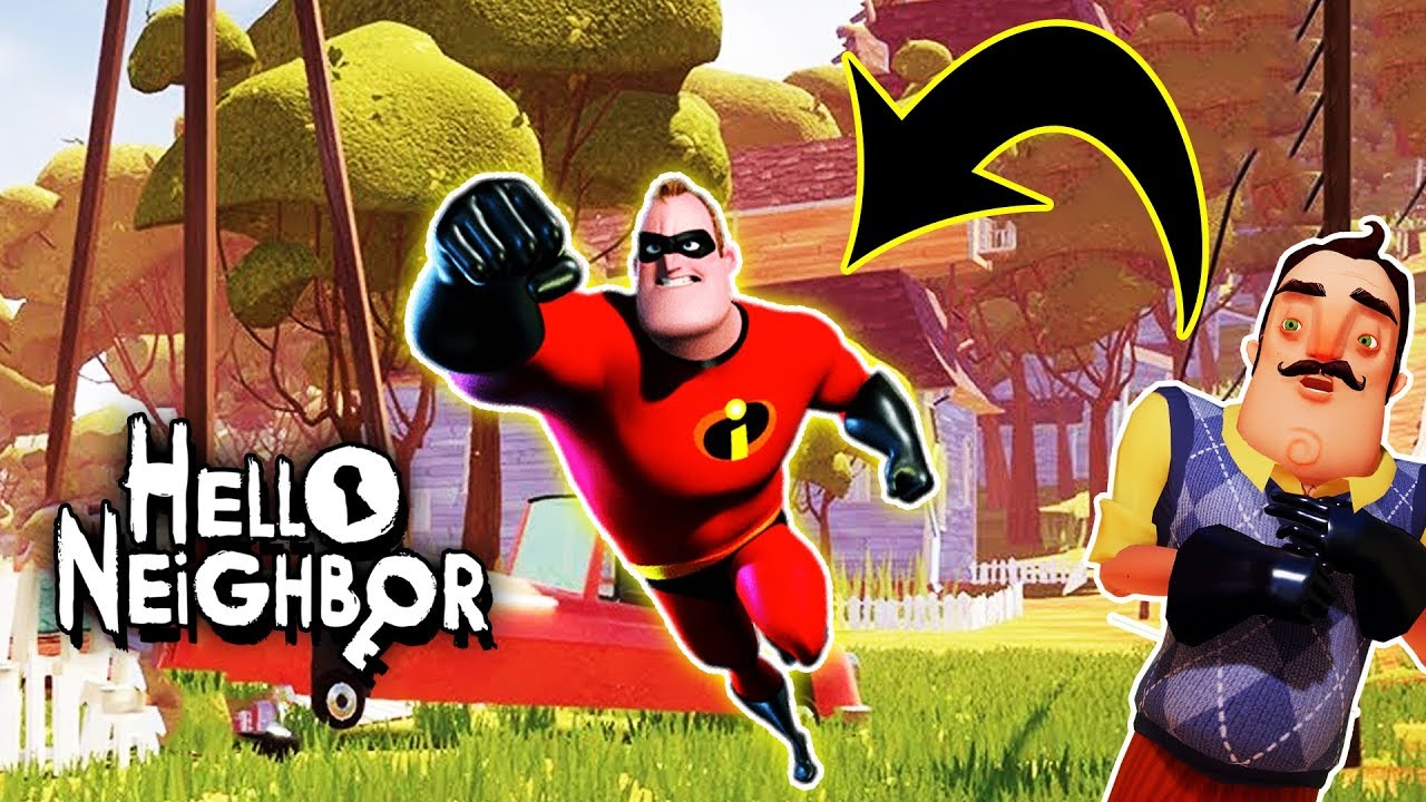 HELLO MR INCREDIBLE | Hello Neighbor Mod