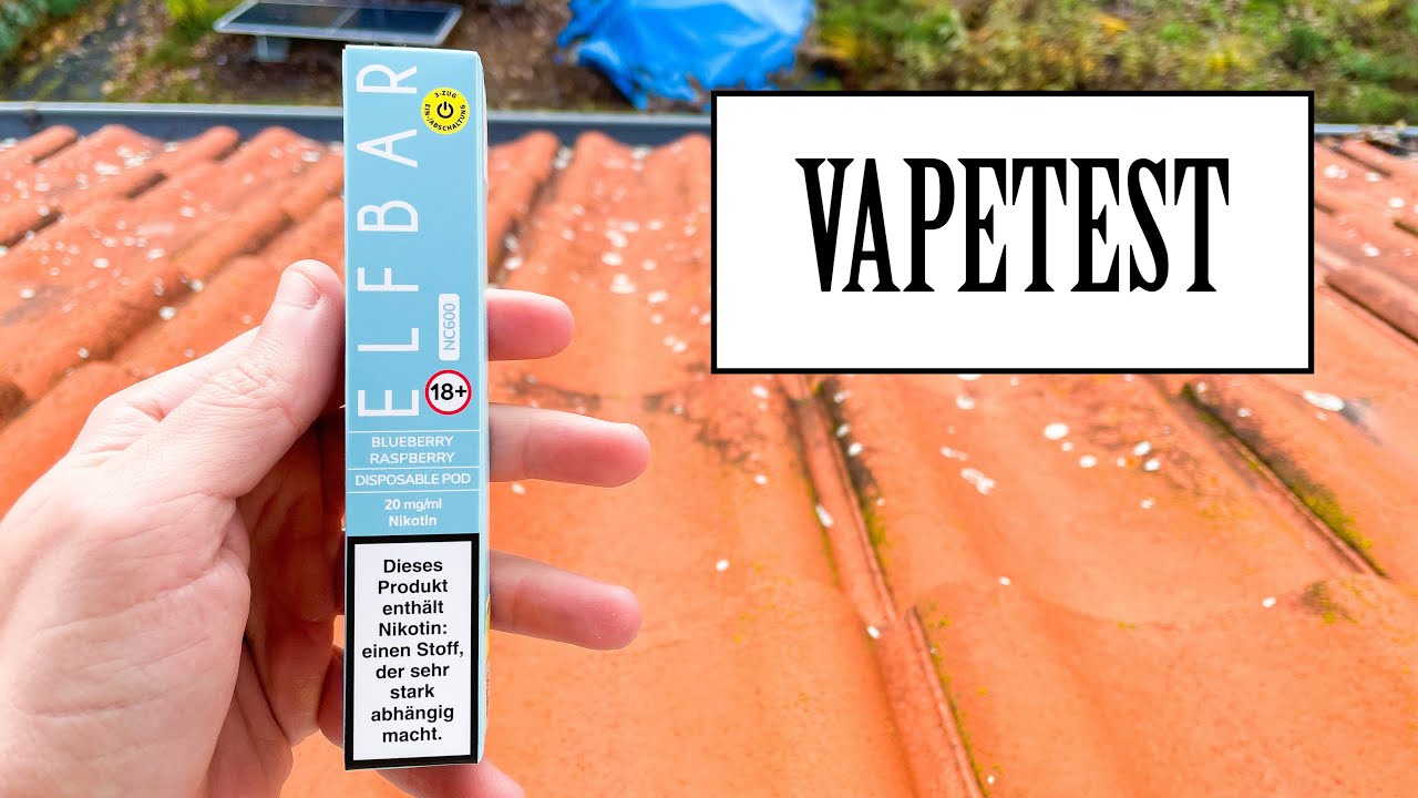 Elfbar - NC600 Blueberry Raspberry | VAPETEST
