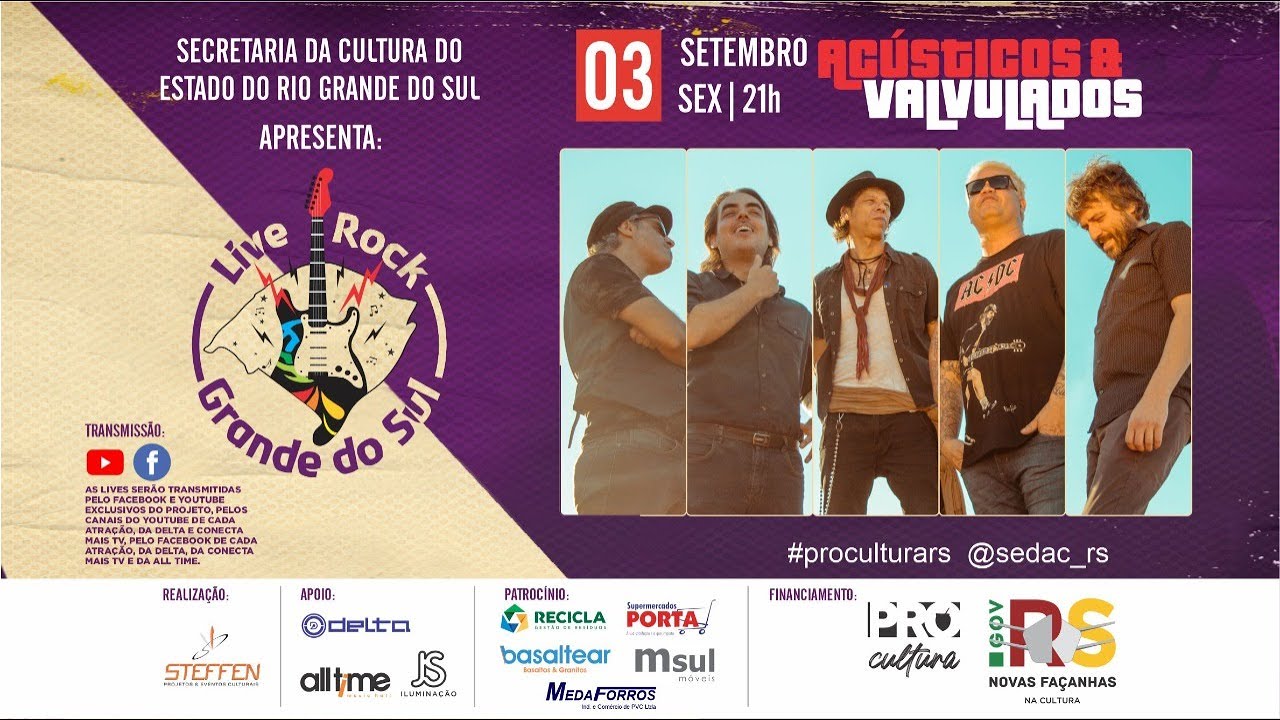 Live Rock Grande do Sul Acústicos e Valvulados