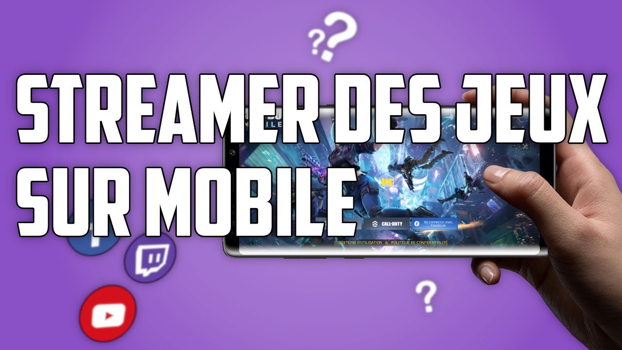 Comment STREAMER des JEUX MOBILES avec Starscape Studio
