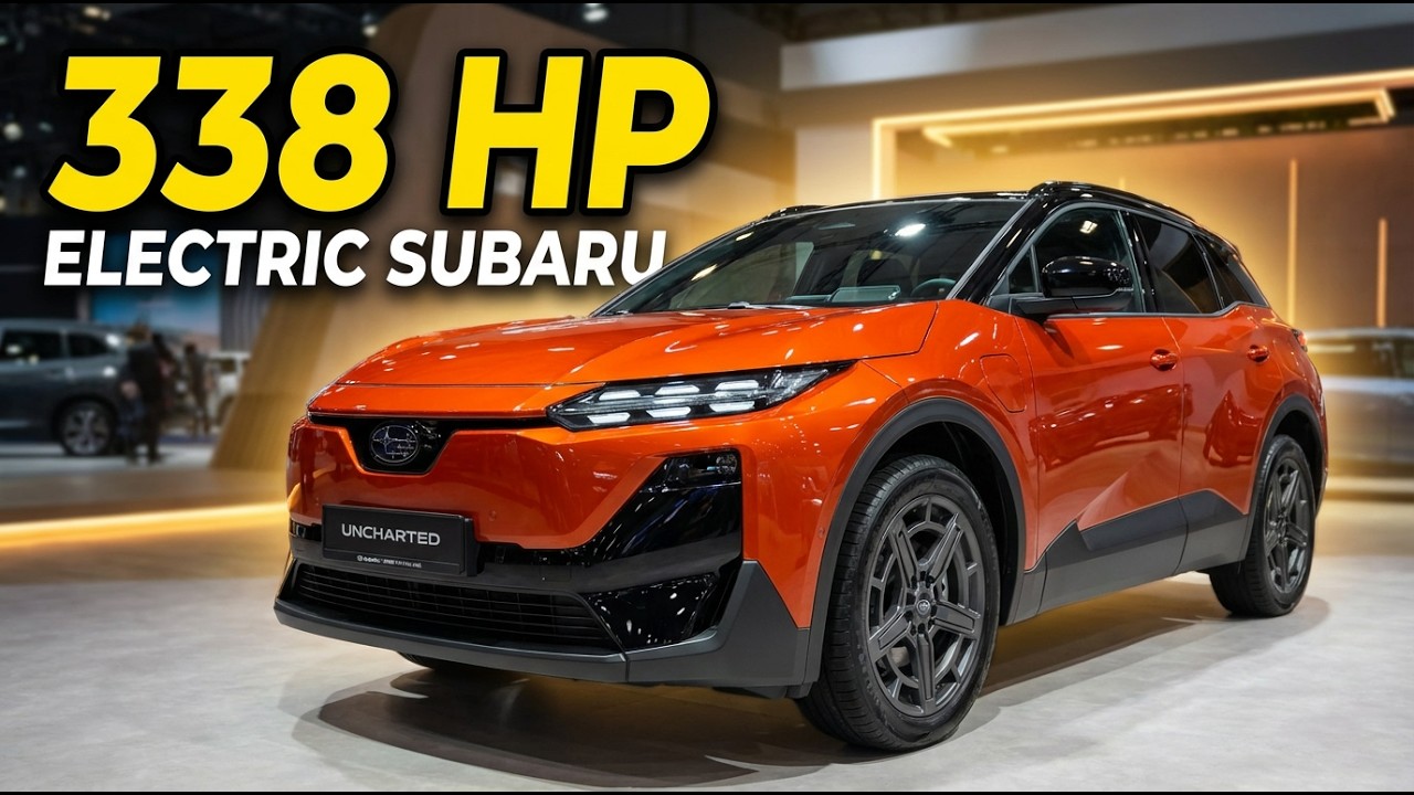 Faster Than A WRX? The 2026 Subaru Uncharted EV FIRST LOOK