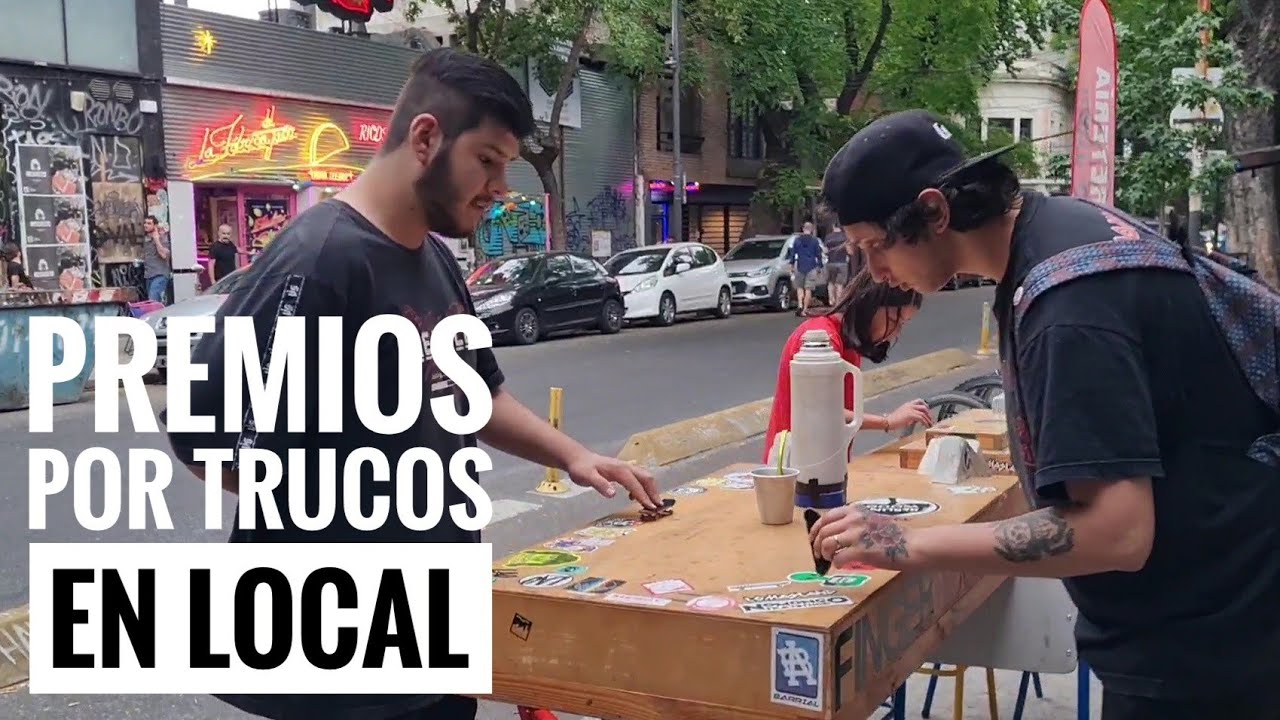 PREMIOS por Trucos de FINGERBOARD en LOCAL