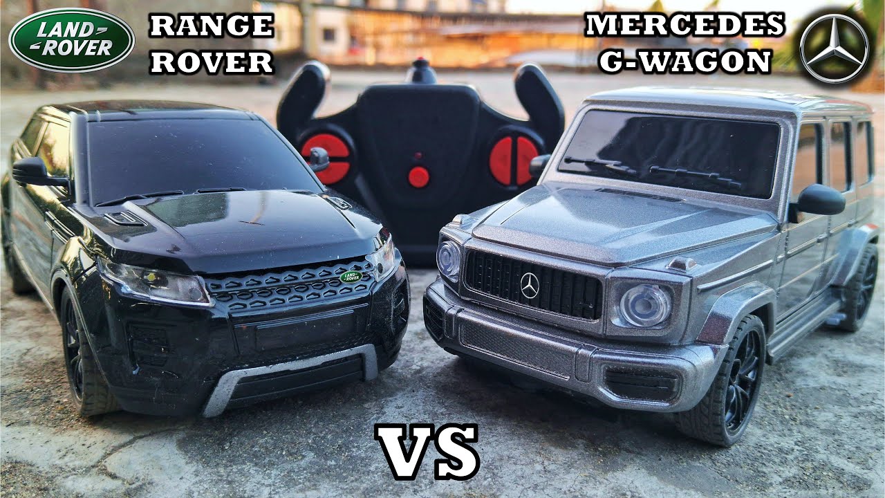 Fastest RC Mercedes G-Wagon Vs Fastest RC Range Rover - Gyan Unboxer TV