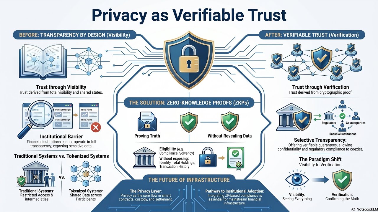 Privacy as Verifiable Trust