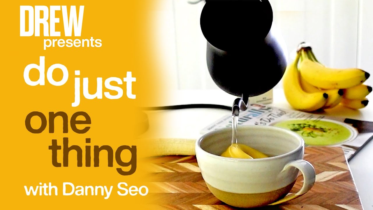 Danny Seo Shows How to Transform Banana Peels into Delicious Tea | Do Just One Thing