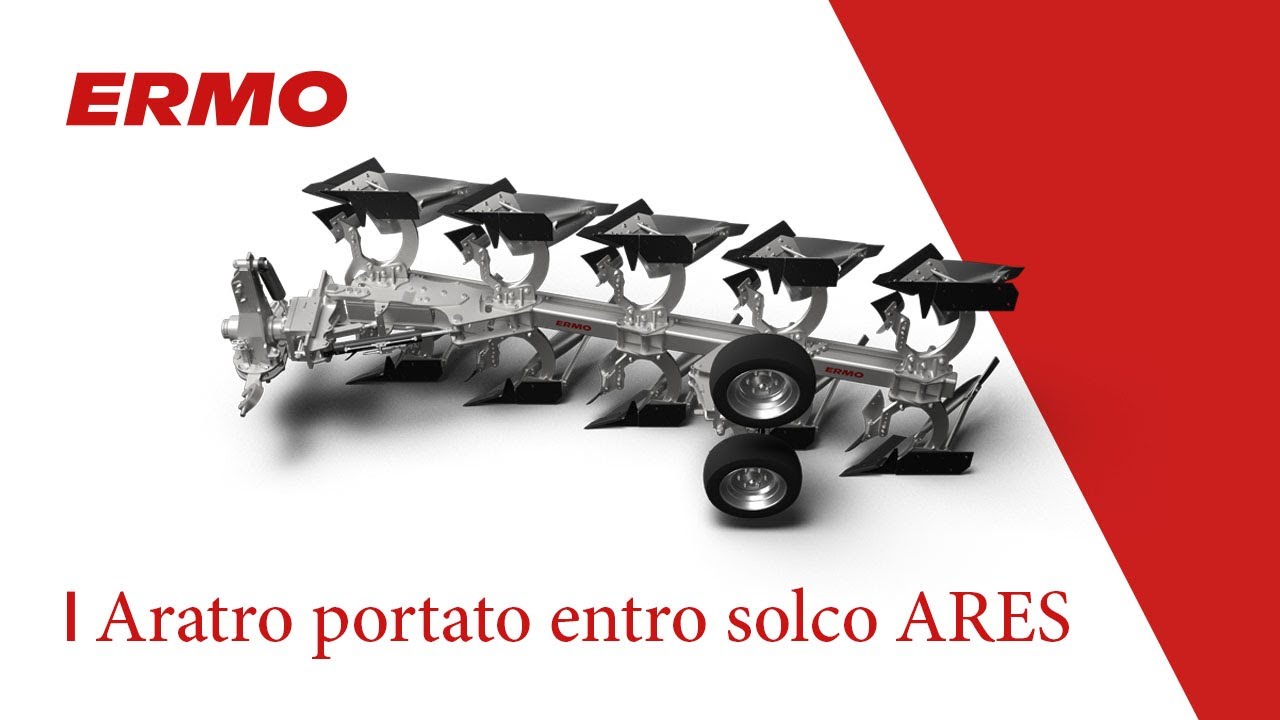 Aratro portato per lavorazioni entro solco ERMO ARES | ERMO aratri e macchine agricole