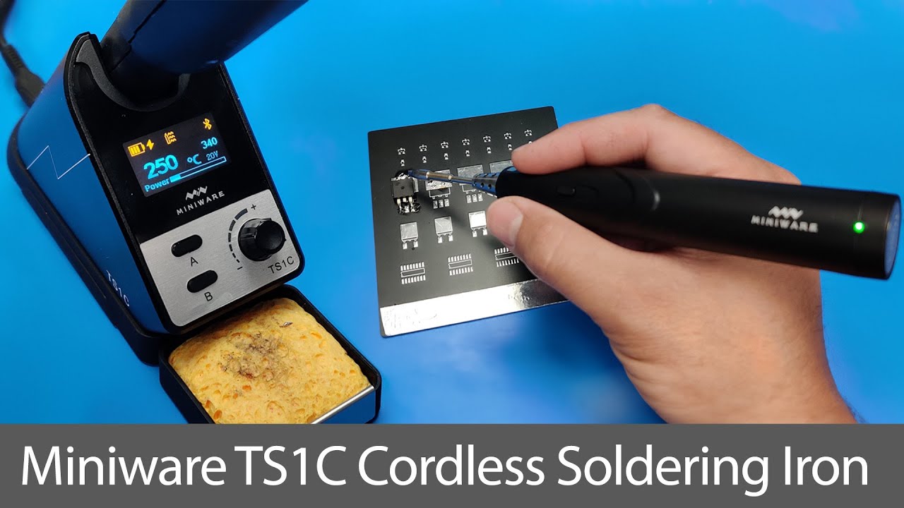 Беспроводной паяльник SDG #307 Miniware TS1C