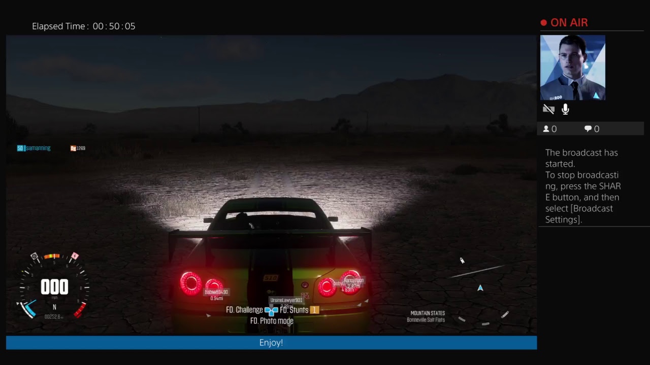 samanning's PSVR Live PS4 Broadcast