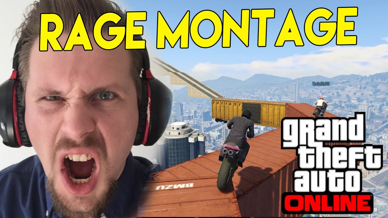 RAGE MONTAGE | GTA 5 Online (FUNNY & FAILS COMPILATION)