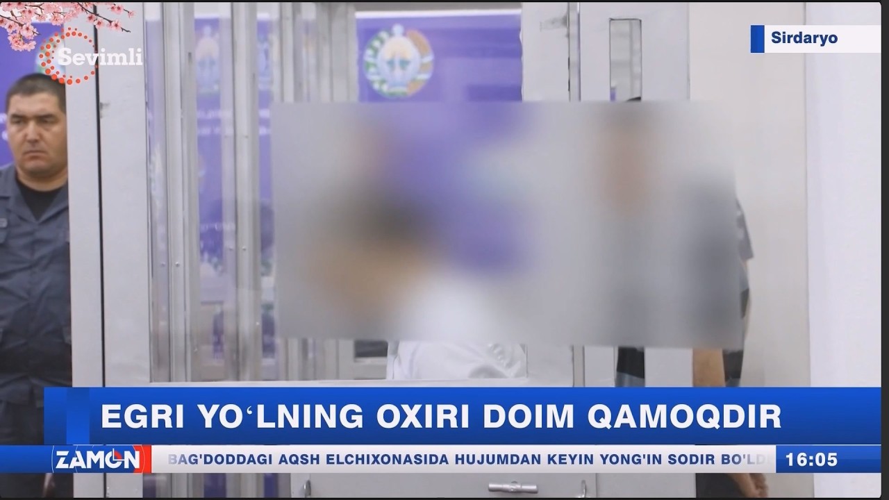 Egri yoʻlning oxiri doim qamoqdir (Sirdaryo)