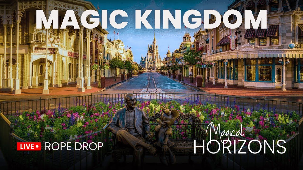 [LIVE 🔴] Rise & Shine at Magic Kingdom 🌅🎢 03-26-2025