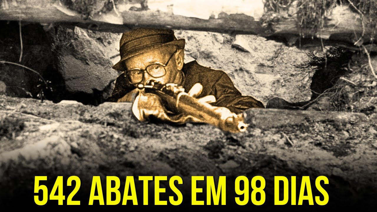 A Morte Branca — o fazendeiro invisível que paralisou 1 milhão de soldados com um rifle sem mira