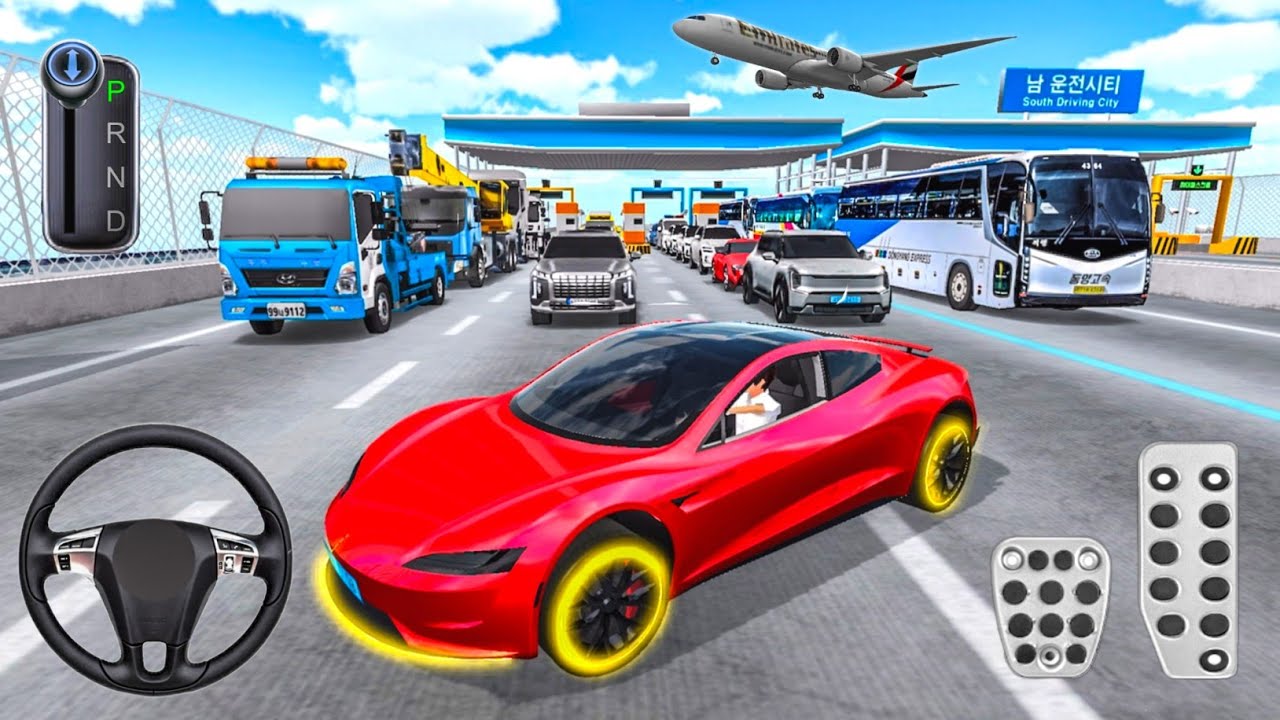 Ultimate Vehicle Collection On New Highway - 3D Driving School Simulation - Gameplay Android & iOS