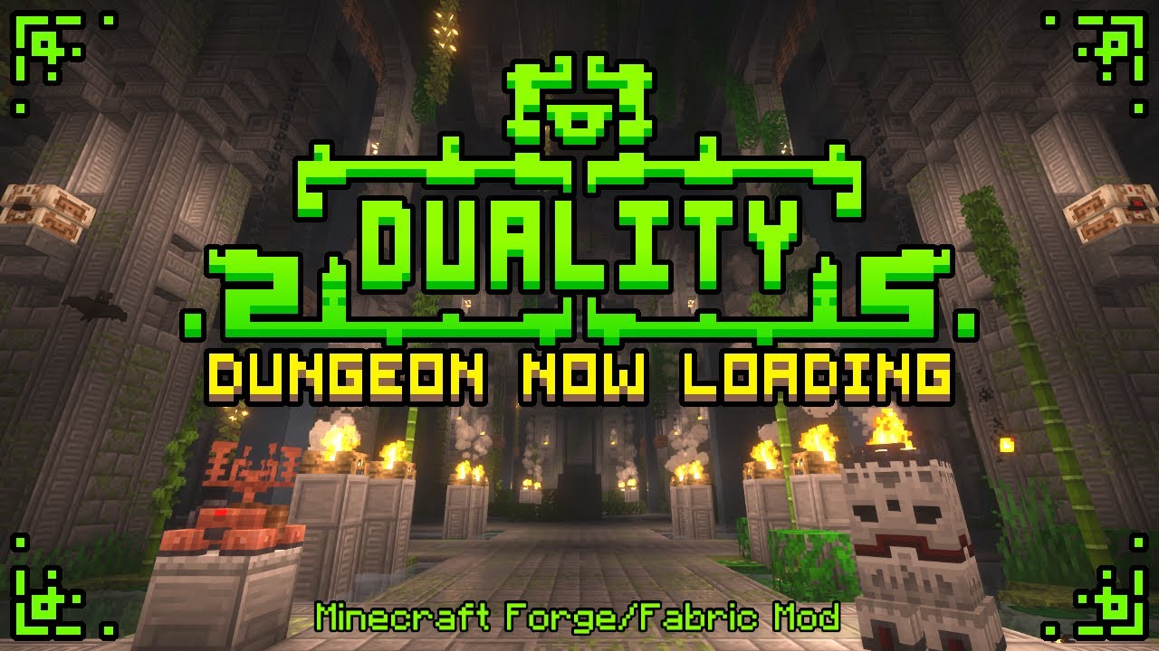 Dungeon Now Loading 2% | Temple of Duality (Minecraft Mod Showcase)