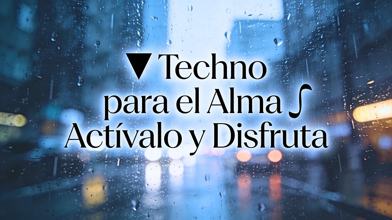 🎧 MEDITACIÓN ELECTRÓNICA | Techno Atmosférico para Trabajo y Descanso
