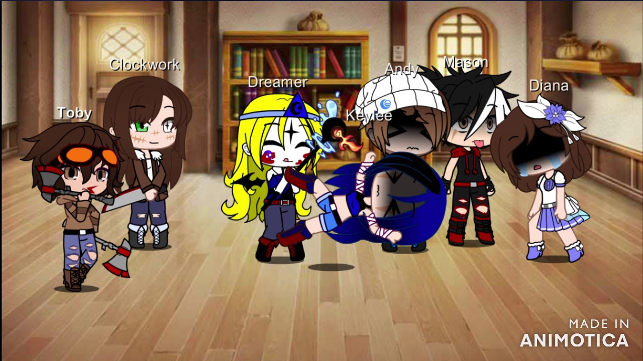 Ticci toby in a room with his past bullies 24 hours glmm