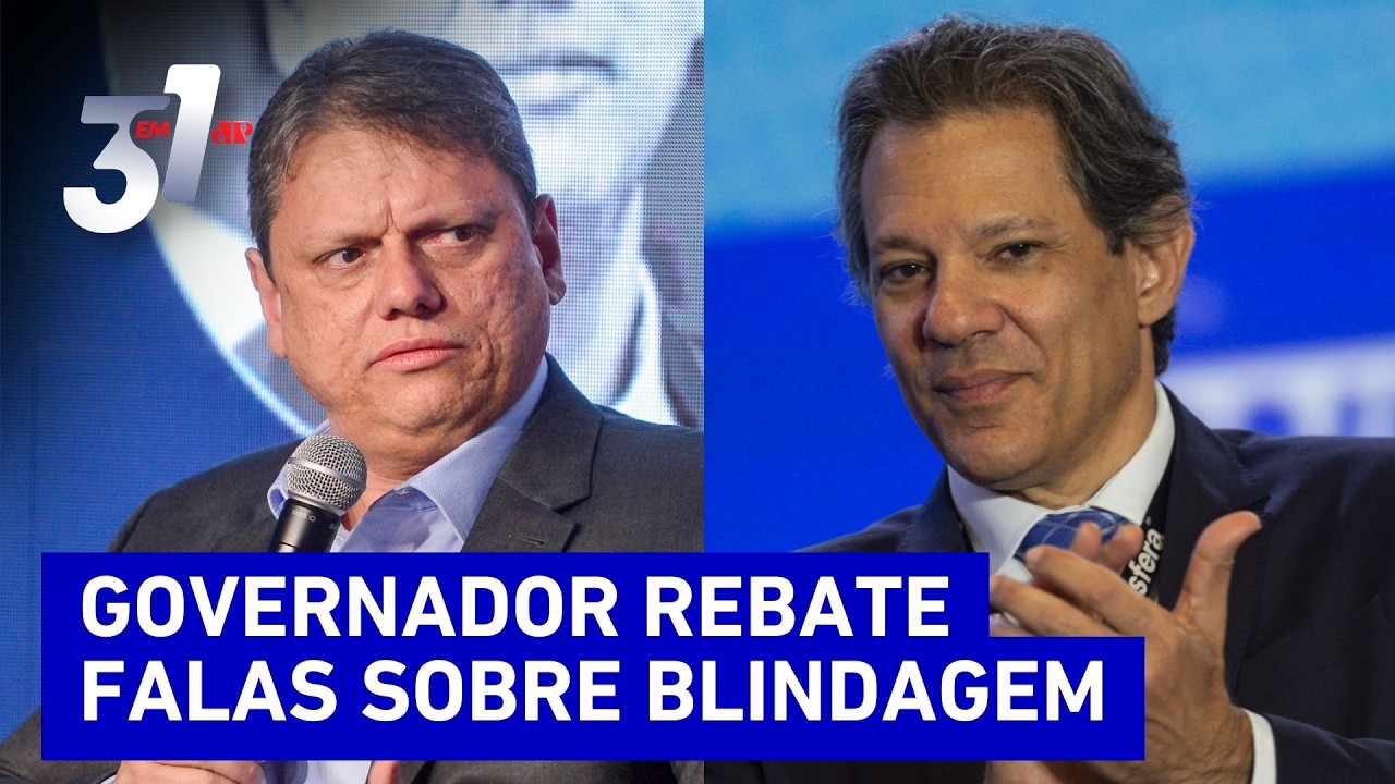TROCA DE FARPAS! Tarcísio diz que Haddad aumenta impostos a cada 30 dias