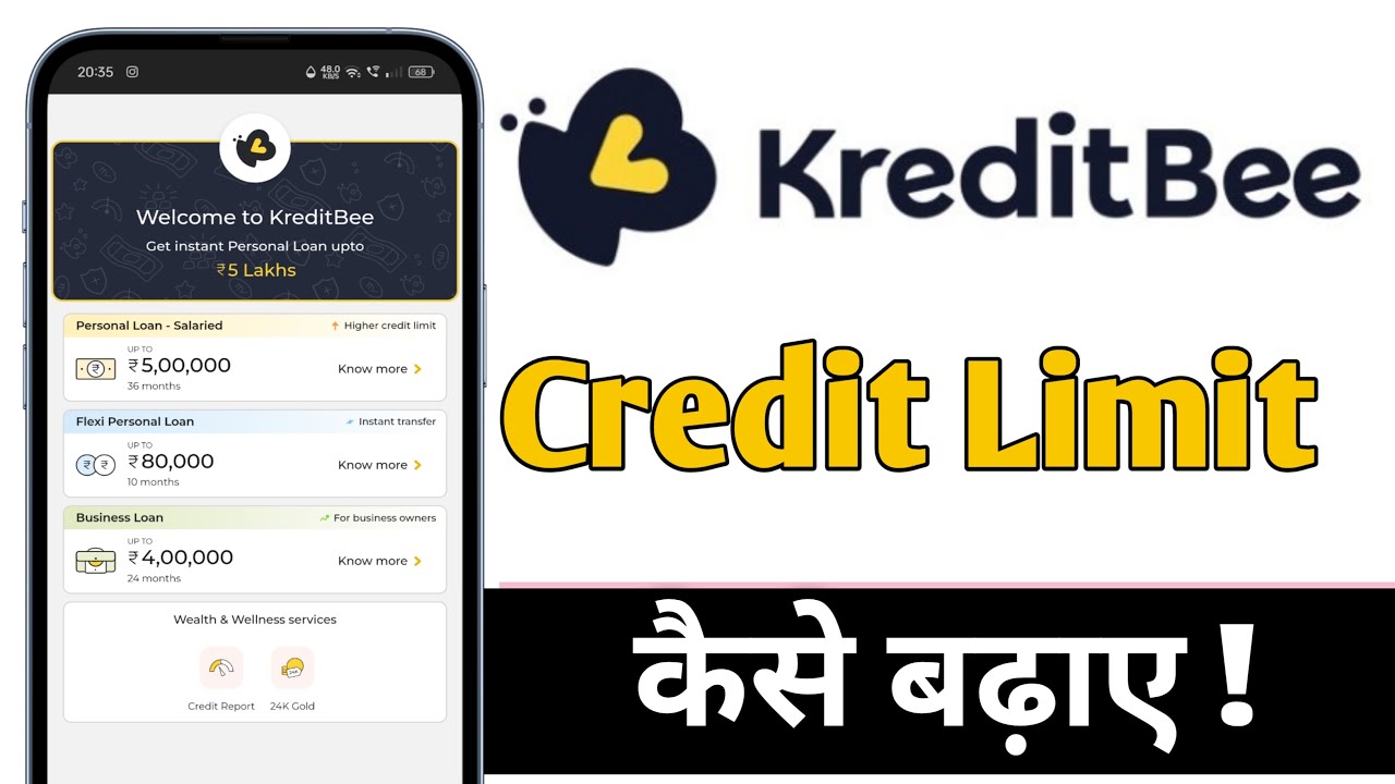 KreditBee Credit Limit Kaise Badhaye
