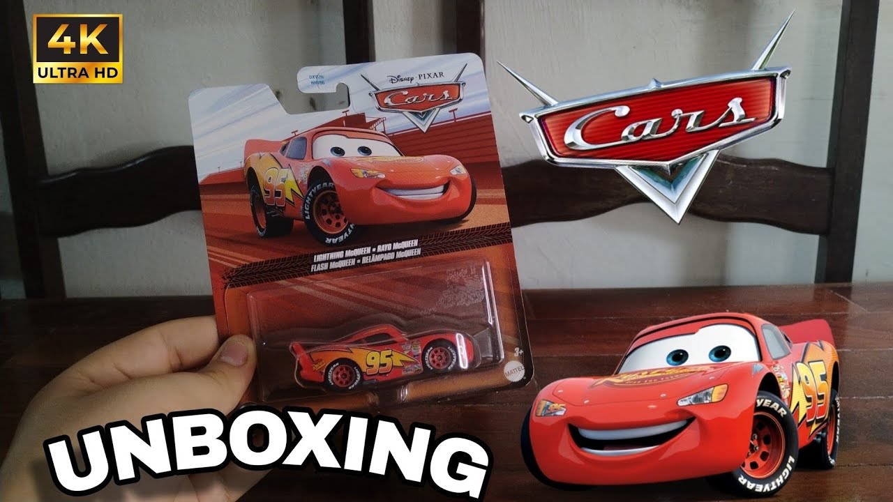 UNBOXING DO MEU MCQUEEN DO CARROS 1 {ESCALA 