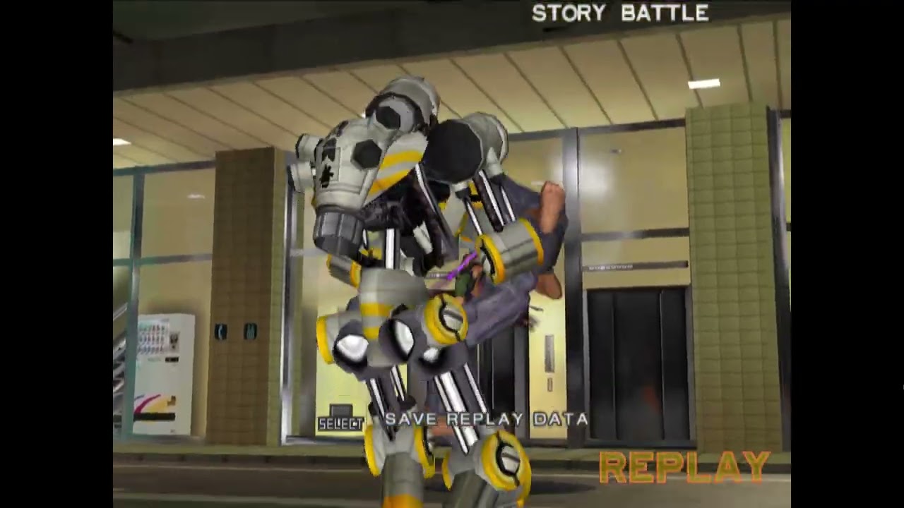 Tekken 4 Story Mode PS2 - Combot (4K)