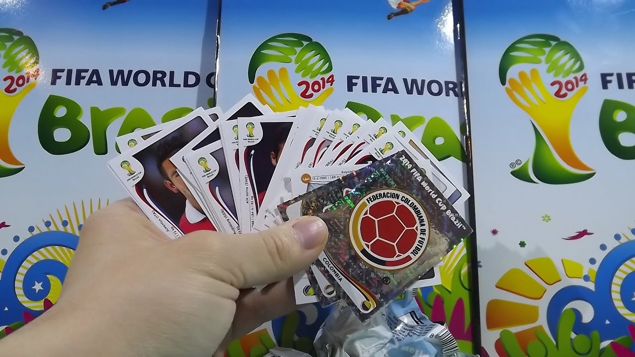 Panini 2014 Brazil Sticker Album Stickers packs opening