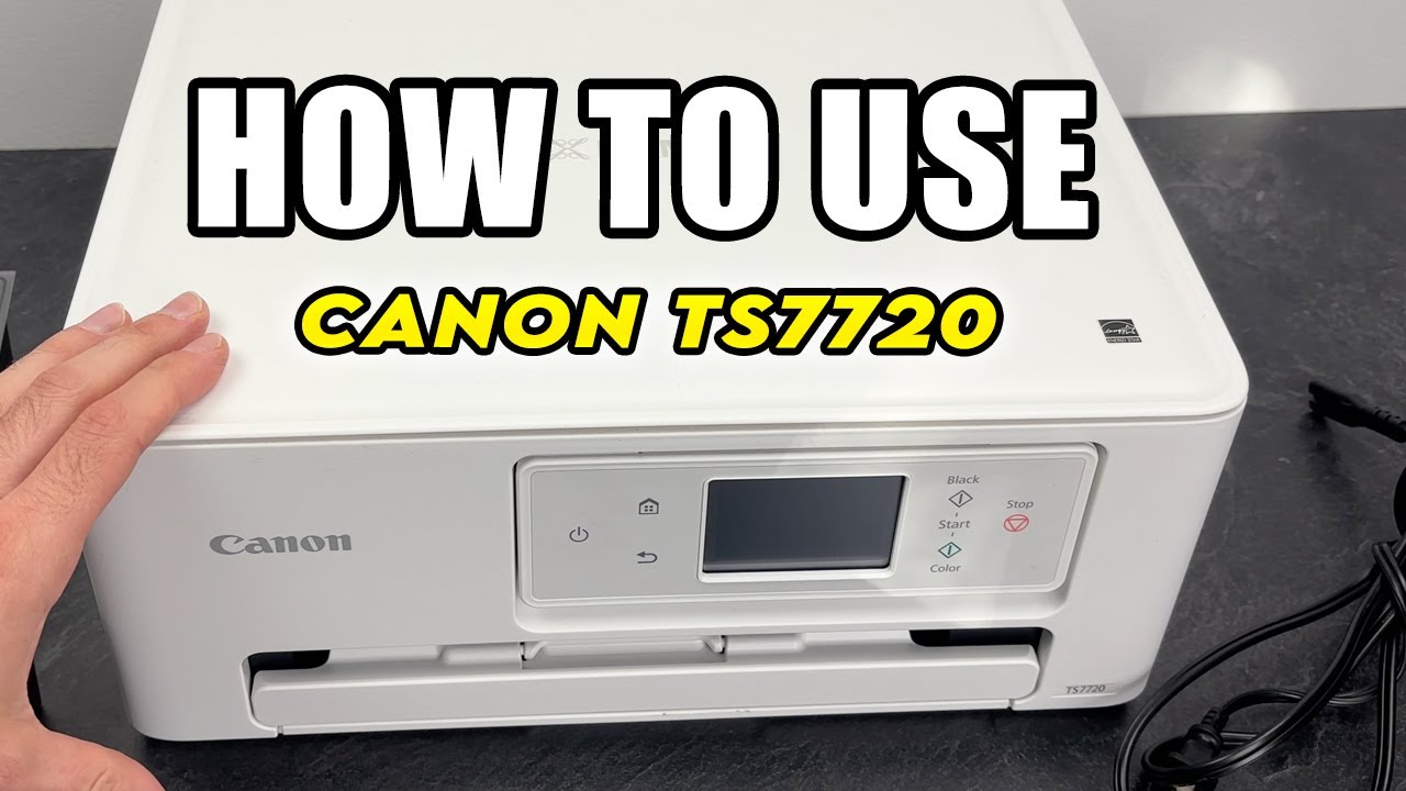Как использовать принтер Canon Pixma TS7720: пошаговое руководство