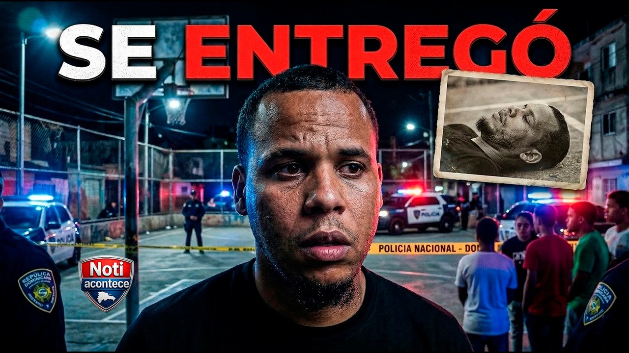SE ENTREGA JOVEN VINCULADO A LA MUERTE DE HOMBRE EN CANCHA DE BALONCESTO